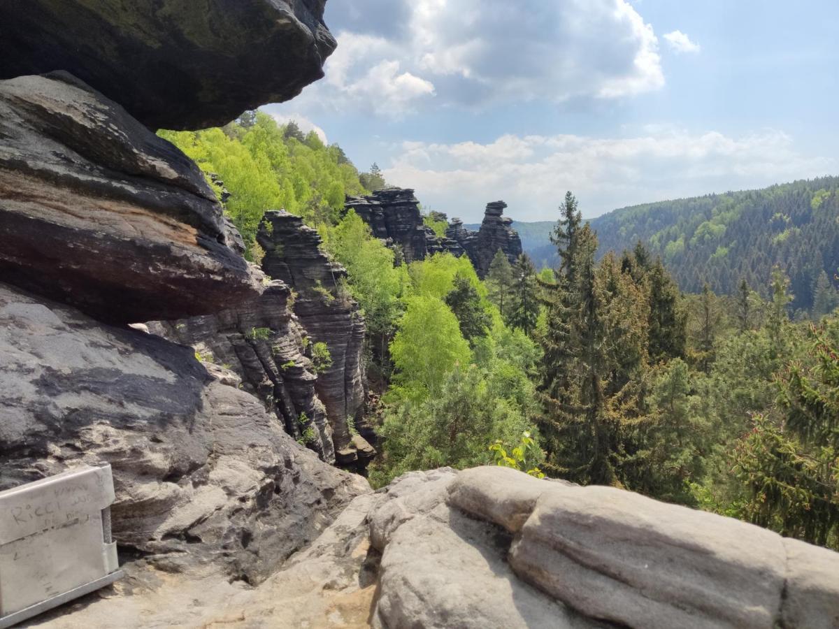 Ferienwohnung Bastei Rosenthal-Bielatal Esterno foto