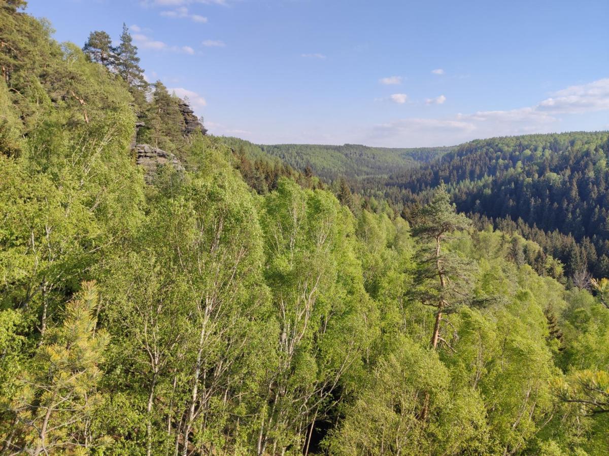 Ferienwohnung Bastei Rosenthal-Bielatal Esterno foto
