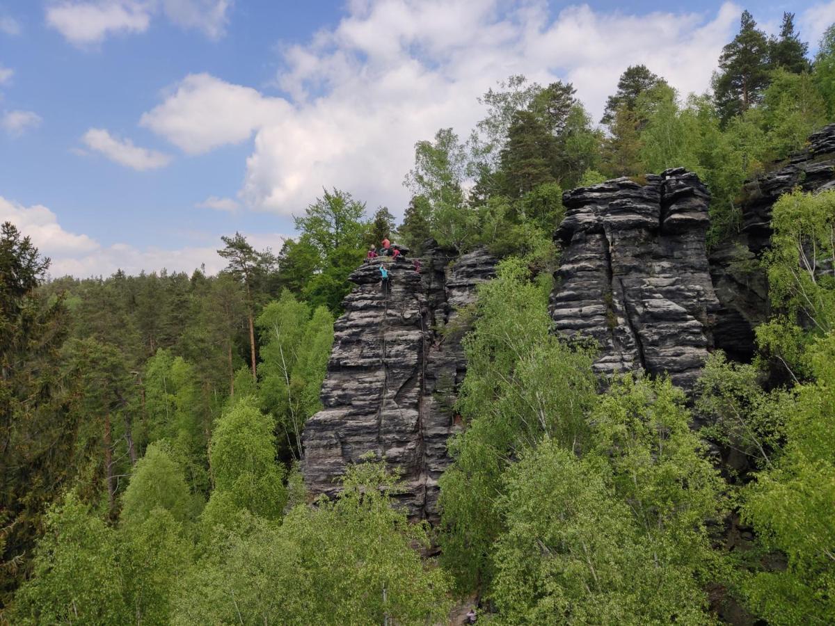 Ferienwohnung Bastei Rosenthal-Bielatal Esterno foto