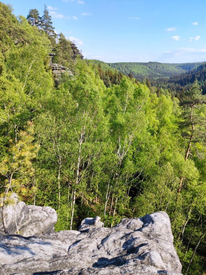 Ferienwohnung Bastei Rosenthal-Bielatal Esterno foto